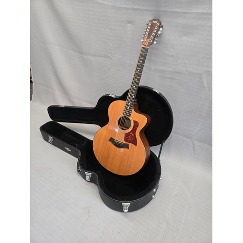 5283 - 1 x Taylor 355-CE 12- String Acoustic - Electric Guitar. SN: 20030724027. This guitar is accompanied... 