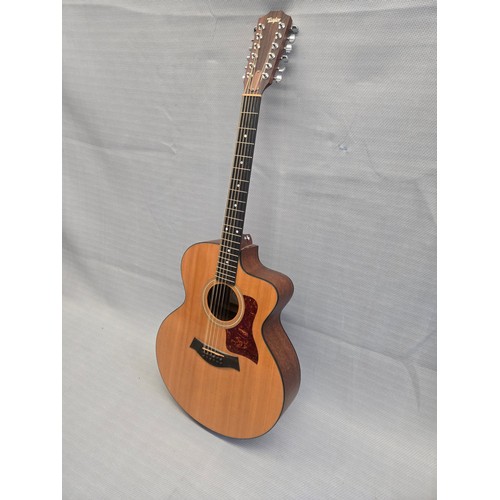 5283 - 1 x Taylor 355-CE 12- String Acoustic - Electric Guitar. SN: 20030724027. This guitar is accompanied... 