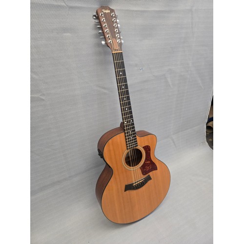 5283 - 1 x Taylor 355-CE 12- String Acoustic - Electric Guitar. SN: 20030724027. This guitar is accompanied... 