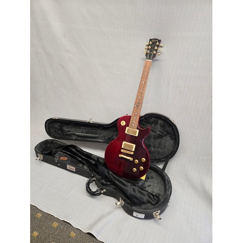 5284 - 1 x Gibson Les Paul Special Guitar SN: 02204337 This guitar is accompanied by its black hard case wi... 