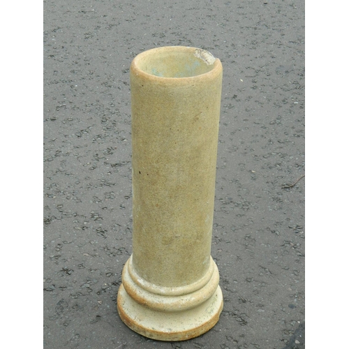 314 - Small podium chimney pot style suitable for a garden