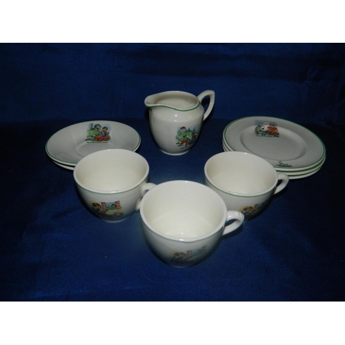 57 - Biltons vintage nursery rhyme miniature tea set