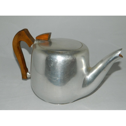 79 - Picquot ware teapot and water pot