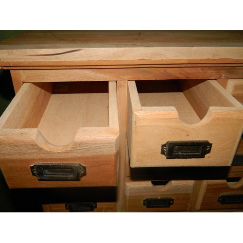 171 - Large apothecary style drawer unit [100x50x30cm]