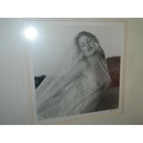 280 - 'Yerbura' framed print of a lady