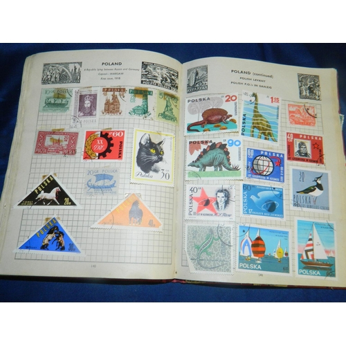 56 - Mixed stamp collection including world stamps album