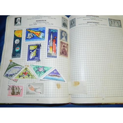 56 - Mixed stamp collection including world stamps album