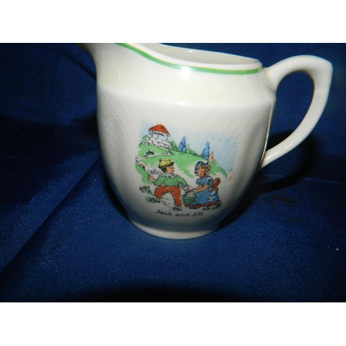 57 - Biltons vintage nursery rhyme miniature tea set