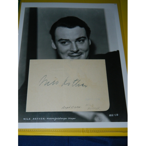 27 - Autograph album, including James Mason, Bob Hope and George Burns.