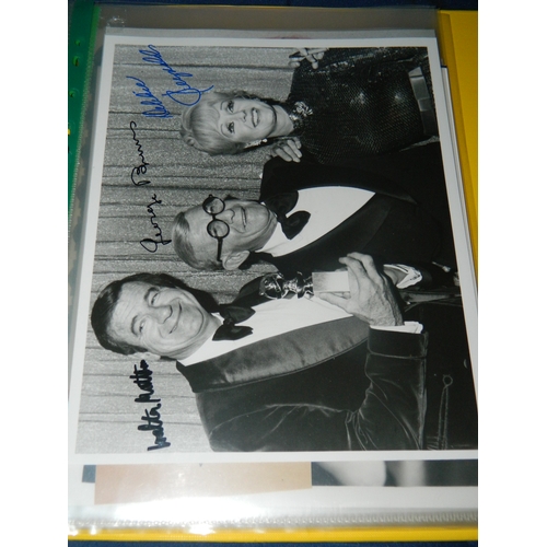 27 - Autograph album, including James Mason, Bob Hope and George Burns.