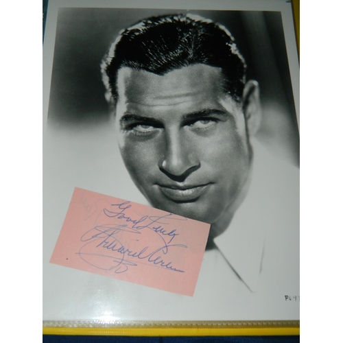 27 - Autograph album, including James Mason, Bob Hope and George Burns.