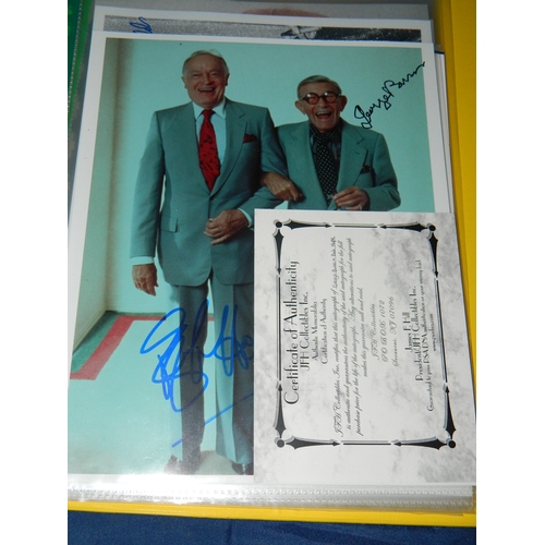 27 - Autograph album, including James Mason, Bob Hope and George Burns.