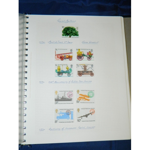 10 - Stamp album with over 30 pages