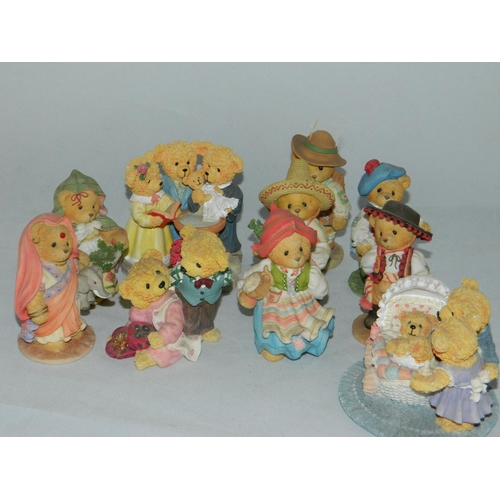 15 - Selection of 10 'Cherished Teddies'