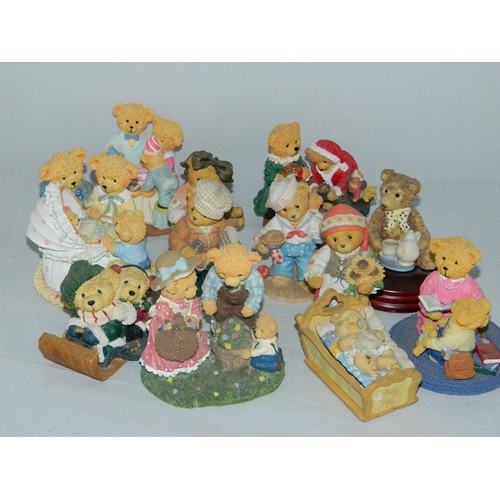 16 - Selection of 12 'Cherished Teddies'