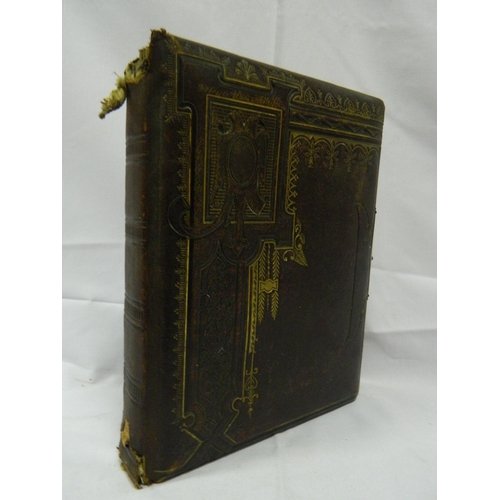 13 - Late Victorian album, illustrated in colour with photographs and postcards