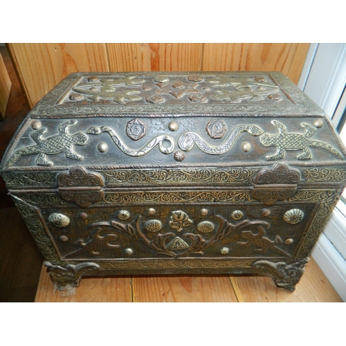 47 - Moroccan ornate chest