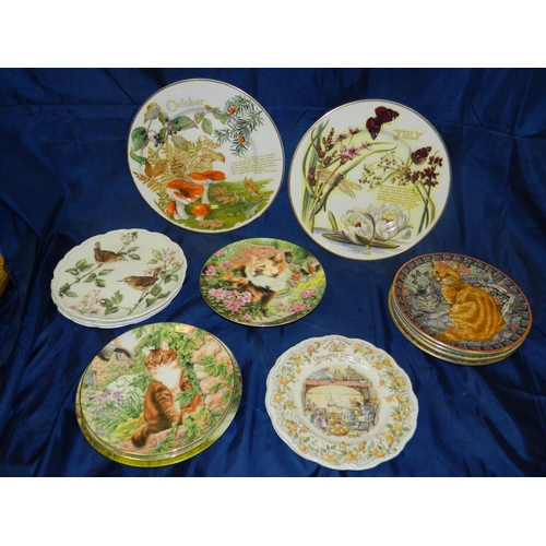 59 - Mixed lot of collectors plates, including Royal Doulton, Coalport and Royal Worcester