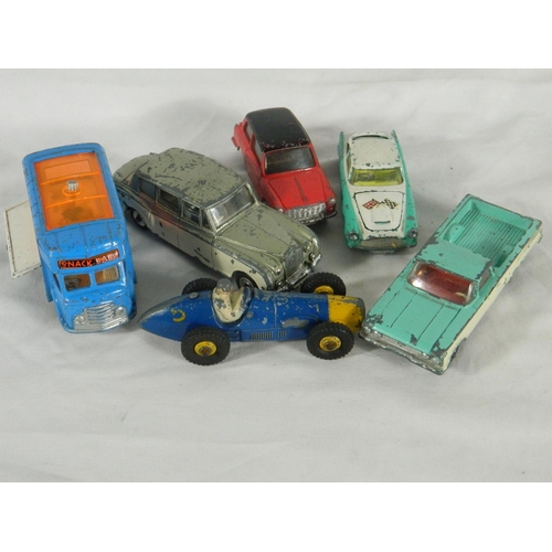 Selection of toy cars to include Mucano 'Chervolet' Dinky Rolls Royce ...