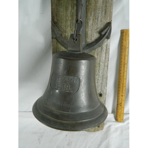 17 - Commemerative bell made for Graf Spee dated 1939