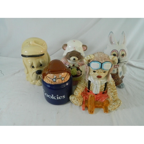 48 - Collection of cookie jars