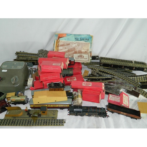 56 - Hornby train set plus transformer