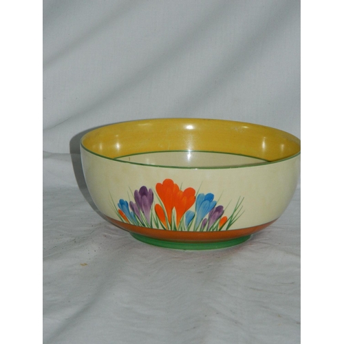 74 - Rare Clarice Cliff 'Spring Crocus' bowl