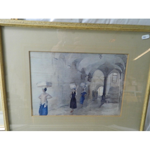 154 - Set of 4 framed Russell Flint prints