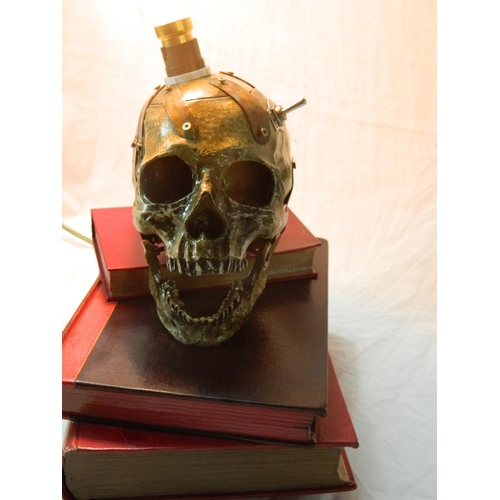 20 - Designer feature skull lamp