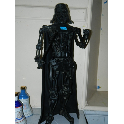 211 - Unique metal sculpture of 'Darth Vader' from Star Wars