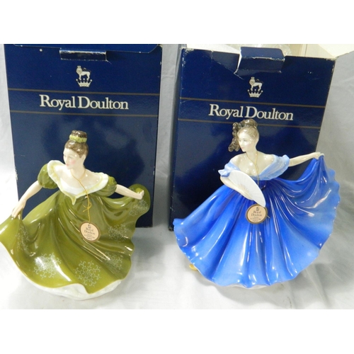 239 - Royal Doulton 'Elaine and Lynne' [still boxed]