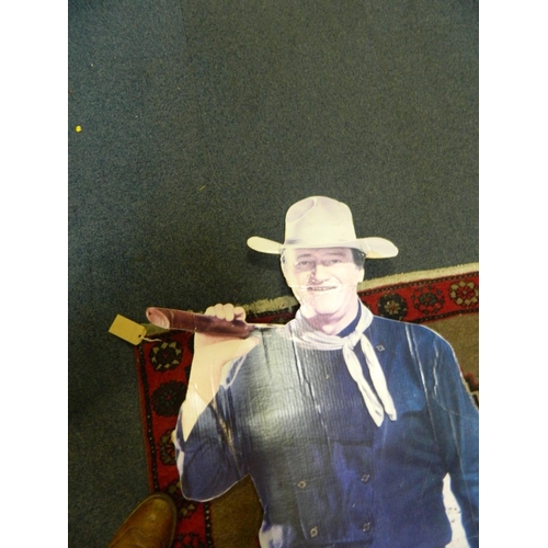 508 - John Wayne cardboard cut out