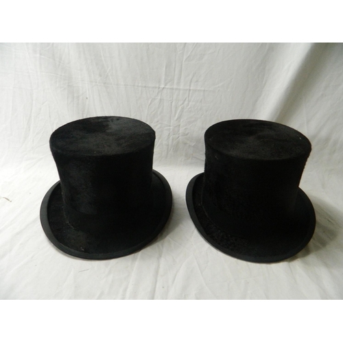 59 - Pair of top hats