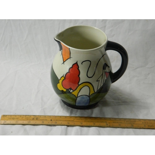 70 - Lorna Bailey 'Bridge and stream' design jug