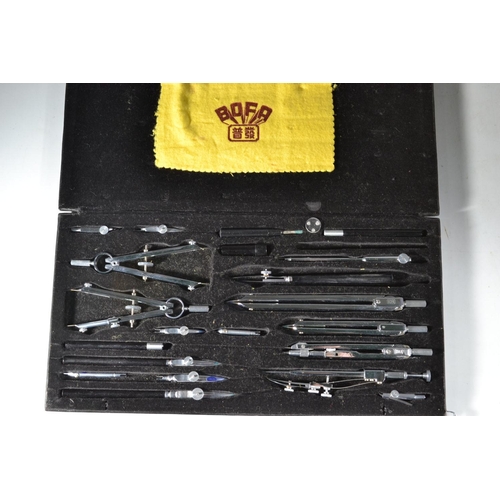 15 - Large Bofa vintage technical drawing set D423