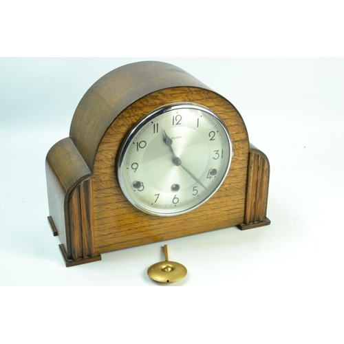 31A - 'Bentina' vintage mantle clock with West Minster chime with half hour repeater (in working order) 30... 