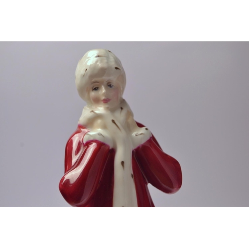 1002 - Royal Doulton 'Wintertime' HN3060 year 1985 figurine approx 20cm high. Exclusive to collectors club.... 