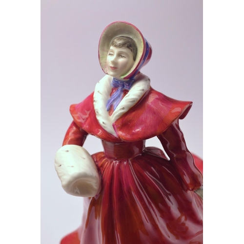 1003 - Royal Doulton 'The Skater' HN3439 year 1992 figurine approx 21cm high. Stamped with 1st year issue t... 