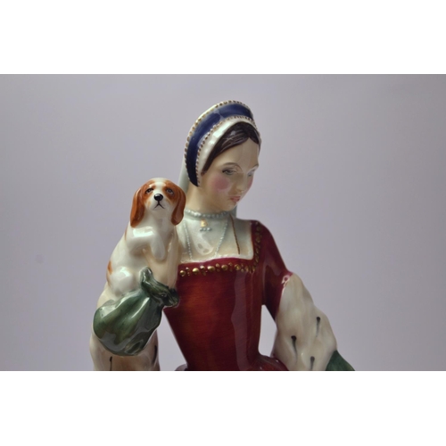 1004 - Royal Doulton 'Anne Boleyn' HN3232 year 1990 figurine approx 23cm high. Limited edition figure 345/9... 