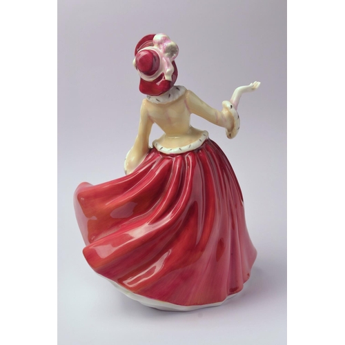 1007 - Royal Doulton 'Christmas Day 1999' HN4214 figurine approx 22cm high with certificate.
Condition: In ... 