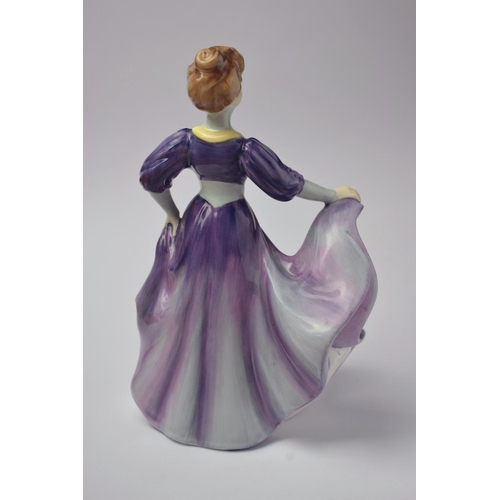 1019 - Royal Doulton 'Jacqueline' HN2333 year 1982 figurine approx 20cm high. 
Condition: In good order, no... 