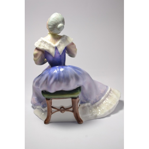 1021 - Royal Doulton 'Happy Anniversery' HN3097 year 1986 approx 17cm high. Modelled by P.PARSONS
Condition... 