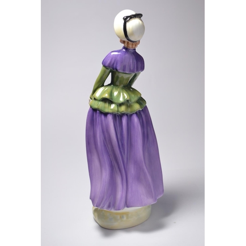 1025 - Royal Doulton 'Florence' HN2745 year 1987 figurine approx 20cm high. Modelled by DOUGLAS V FOOTLE
Co... 