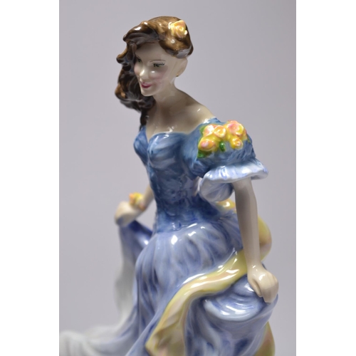 1031 - Royal Doulton 'Rebecca' HN4041 year 1997 figurine approx 22cm. 'Lady of the year 1998'.
Condition: I... 