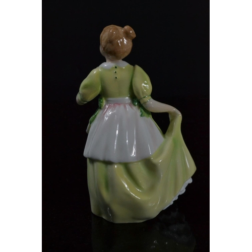 1034 - Two Royal Doulton figurines, 'Young Melody' HN3654 year 1994 approx 11cm high and 'Almost Grown' HN3... 