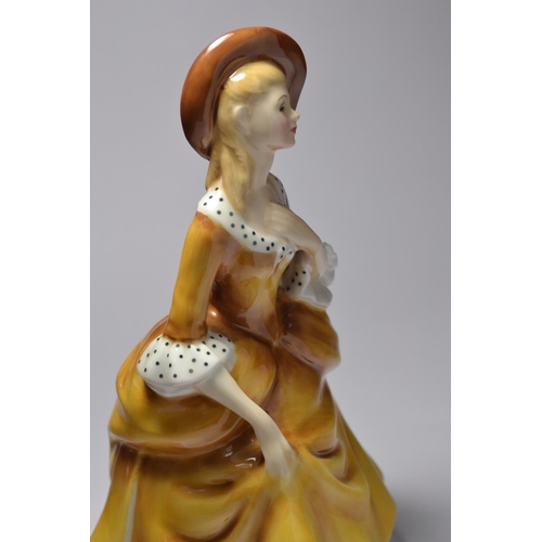 1037 - Royal Doulton 'Sandra' HN2275 year 1968 figurine approx 21cm.
Condition: In good order, no visible r... 