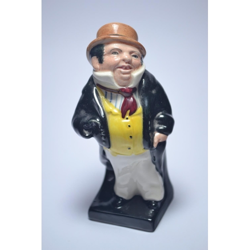 1050 - Three Royal Doulton 'Dickens collection' figures 'Captain Cuttle' (approx 11cm), 'Trotty Veck' (appr... 