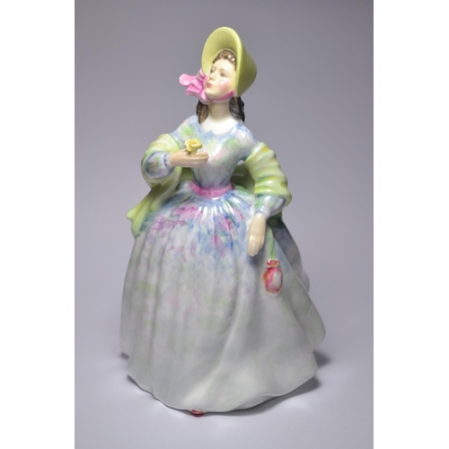 1054 - Royal Doulton 'Clare' HN2793 1979 figure approx 20cm tall
Condition: In good order, no visible repai... 