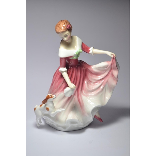 1059 - Royal Doulton 'My Best Friend' 1990 figurine approx 20cm tall. Modelled by Peter A Gee
Condition: In... 