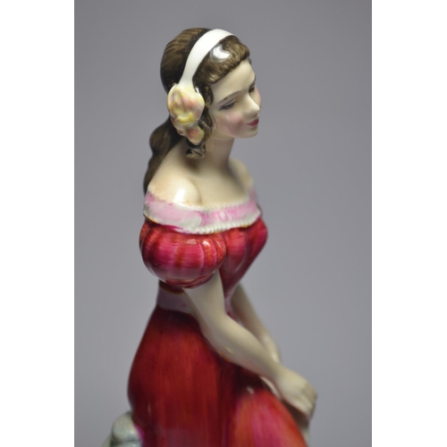 1073 - Royal Doulton 'Jemma' HN3168 1987 figurine approx 20cm. Modelled by Peggy Davis
Condition: In good o... 